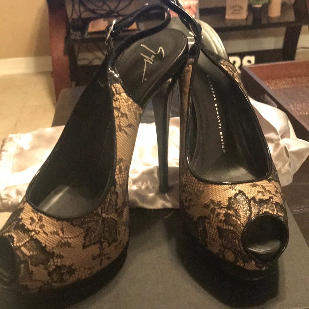 Giuseppe Zanotti Sling Back Heels